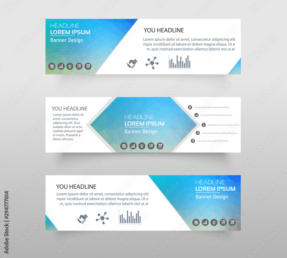 Vector abstract geometric design banner web template. web banner modern low polygon set background design, Geometric background. eps10 vector illustration. Vector abstract geometric design banner web template. web banner modern low polygon set background design, Geometric background. eps10 vector illustration.