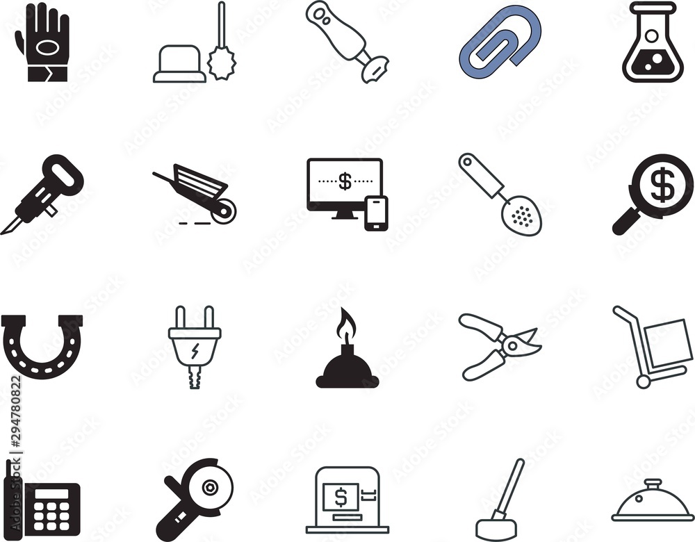 equipment vector icon set such as: electrician, magnifying, road, menu, box, contact, call, instrument, meal, shears, trim, cargo, red, field, pruner, goods, immersion, erlenmeyer, cultivate, closeup equipment vector icon set such as: electrician, magnifying, road, menu, box, contact, call, instrument, meal, shears, trim, cargo, red, field, pruner, goods, immersion, erlenmeyer, cultivate, closeup