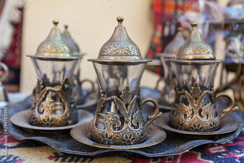 Armudu - Typical Azerbaijani Pear-shaped Tea Glasses