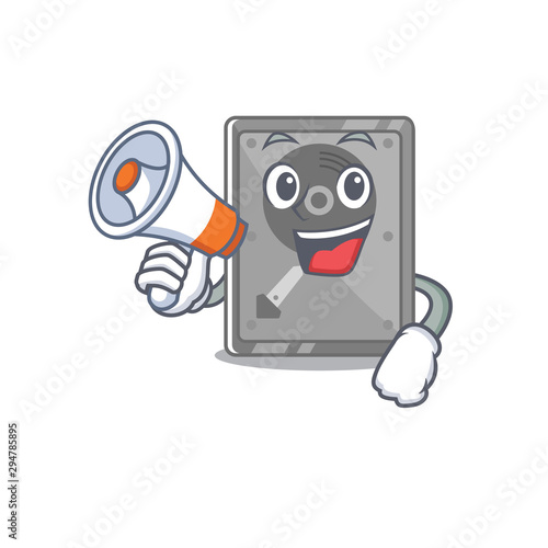 With megaphone hard drive internal on the character