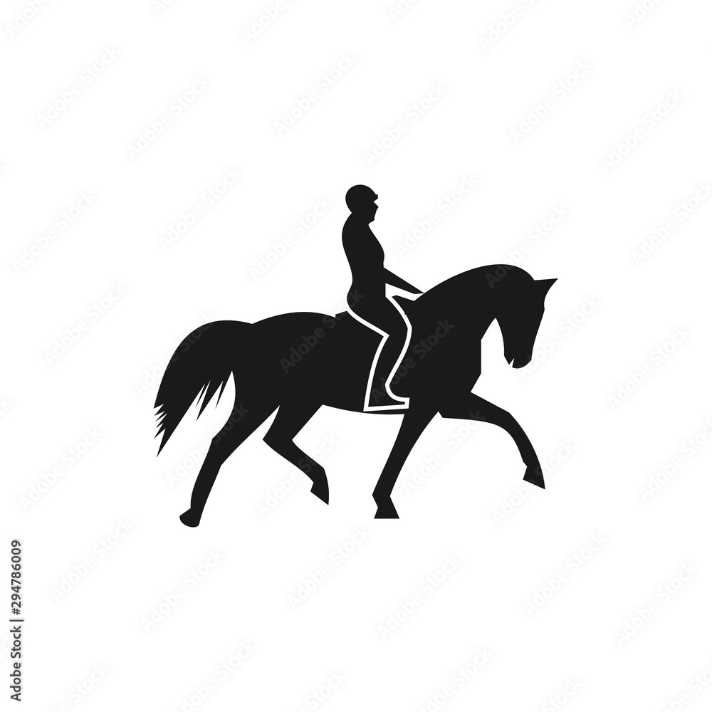 horse logo template design creative idea,illustration