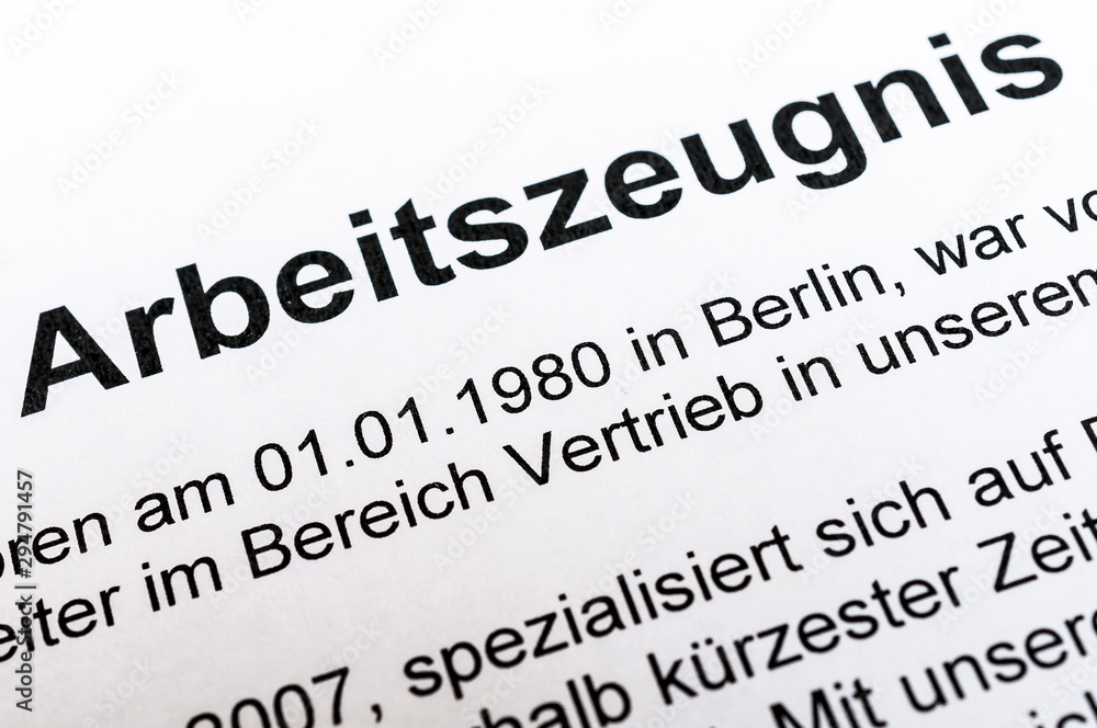 Arbeitszeugnis Arbeitszeugnis