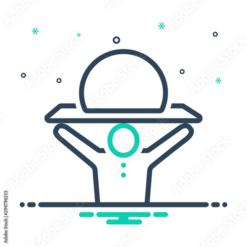 mix icon for heavily 