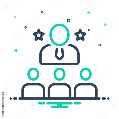 mix icon for leader 