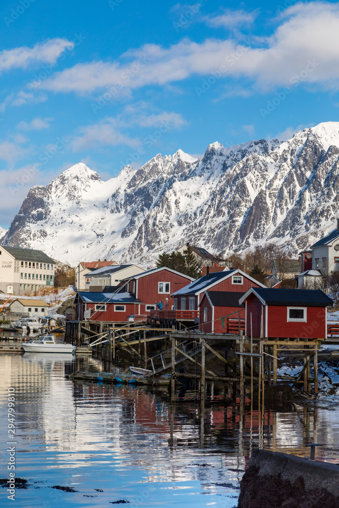 Fototapeta premium Reine im Winter