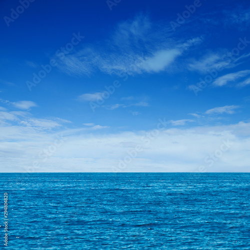 Horizon of sea