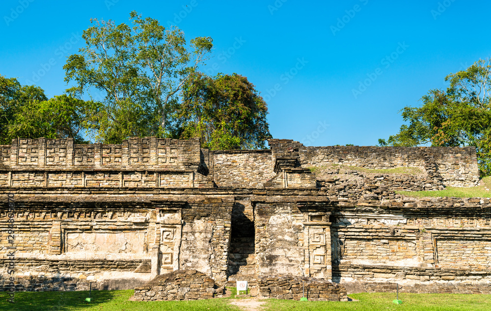 Ruins at El Tajin, a pre-Columbian archeological site in southern Mexico Ruins at El Tajin, a pre-Columbian archeological site in southern Mexico