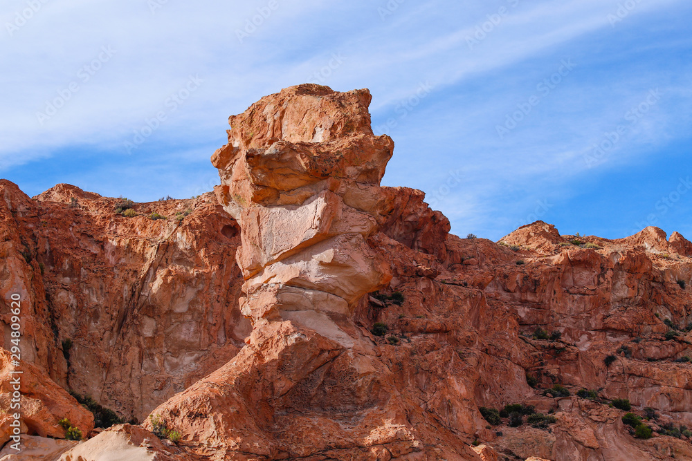 Rock formations of 