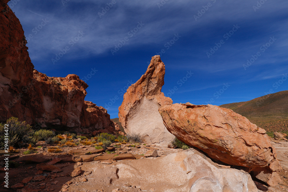 Rock formations of 