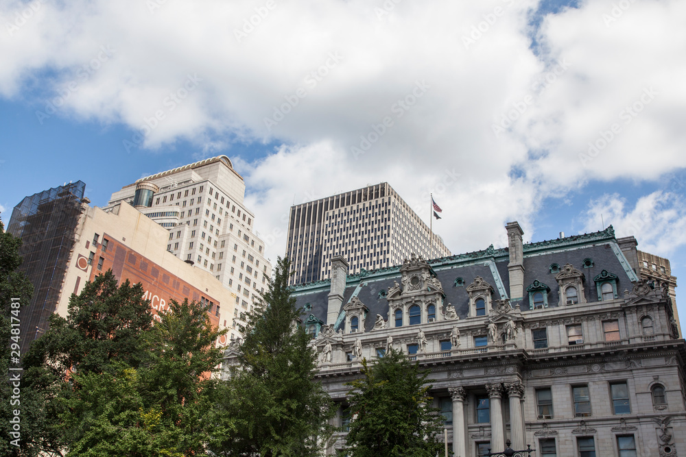 edificios de la ciudad de Nueva York