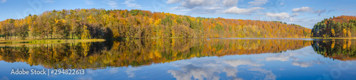 Autumn over the lake
