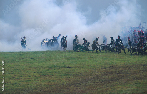 Foto Commemorations bataille de Waterloo Belgique