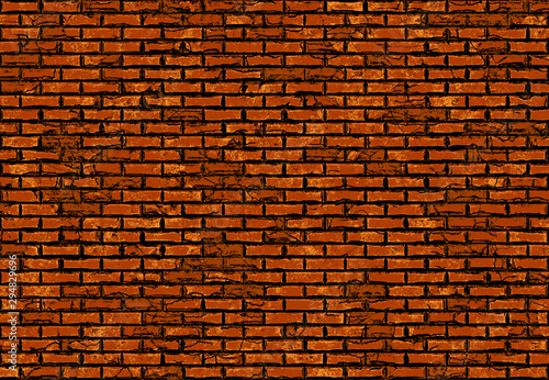 old brick wall painted backgrounds pattern