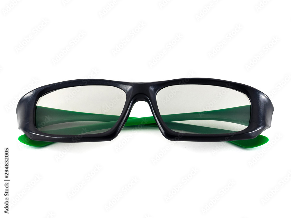 Fototapeta premium 3d glasses for use when watching a movie at the cinema