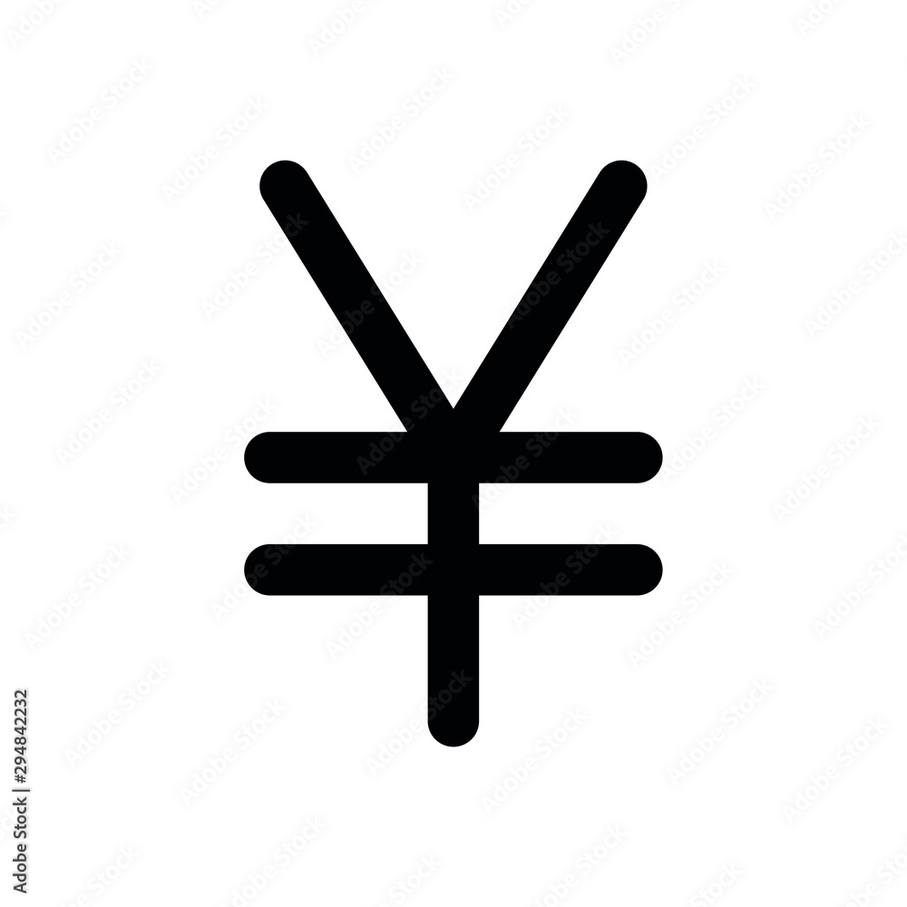 Fototapeta premium Yen icon. Yen sign. vector