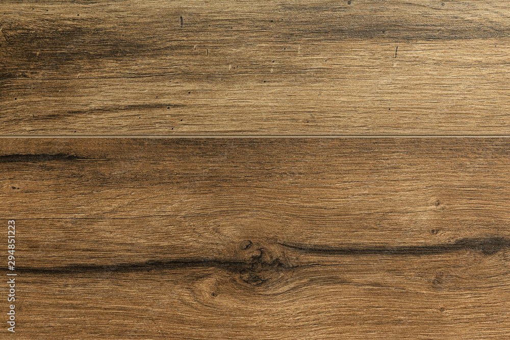 Naklejka premium Close-up of dark brown laminate floor covering