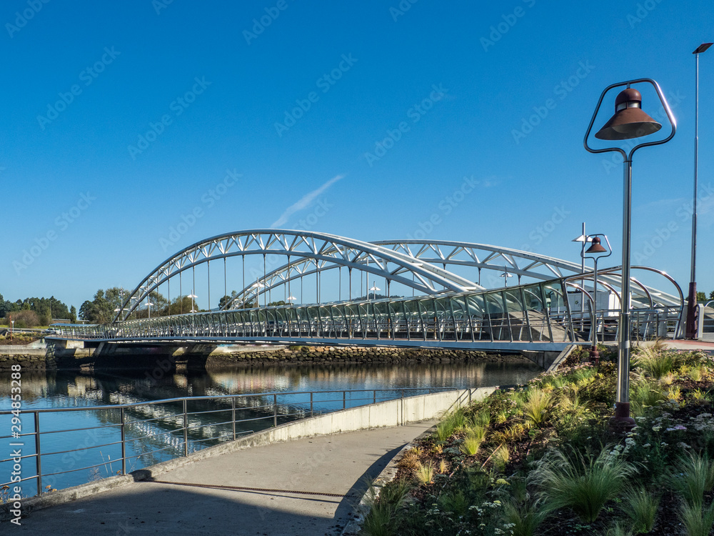 Obraz premium Bridge of the Corrientes in Pontevedra - Spain