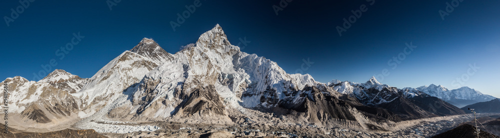 View of Mt Everest from Kala Pattar 