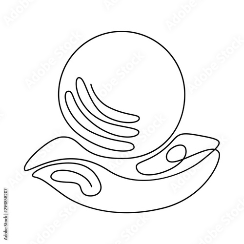 Fortune telling, divination isolated crystal ball for mystic sphere of activity, shop. Witch store. Idea Taromancy, esoteric website. Furtive telling and witchcraft icons, vector illustrations