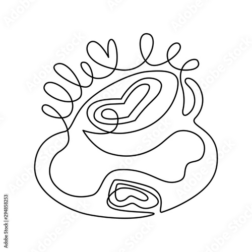 Fortune telling, divination isolated elements of coffee cup for mystic sphere of activity, shop. Witch store. Idea for esoteric, occult, website. Furtive telling, witchcraft icons vector illustrations