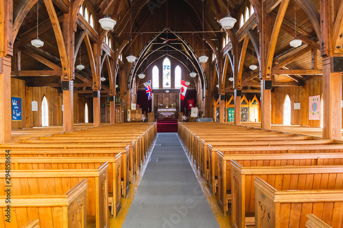 Church in Trinity, Newfoundland, Canada