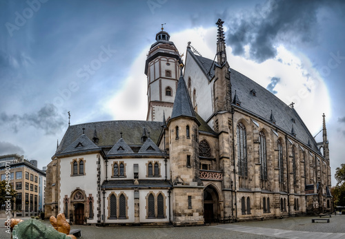 Panorama Thomaskirche Leipzig Oktober 2019