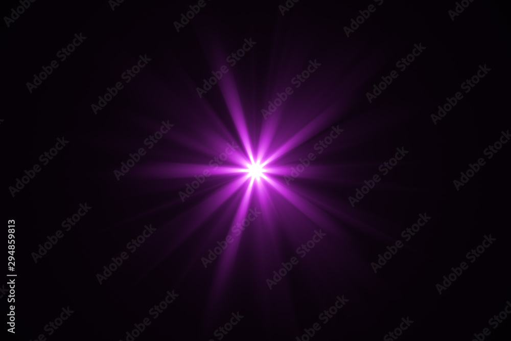 Lens flare light on back background. Lens flare light on back background.