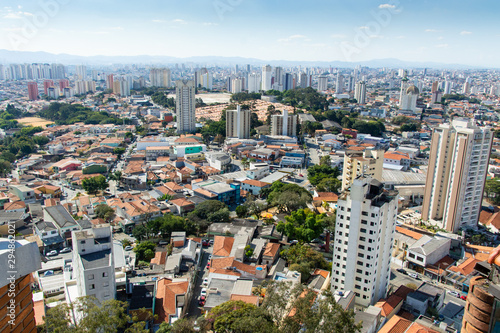 São Paulo metropoli - top view