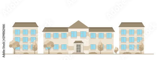 Traditional houses set