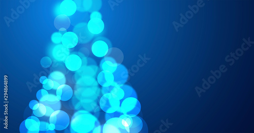 albero di natale, natale, luci, bokeh,