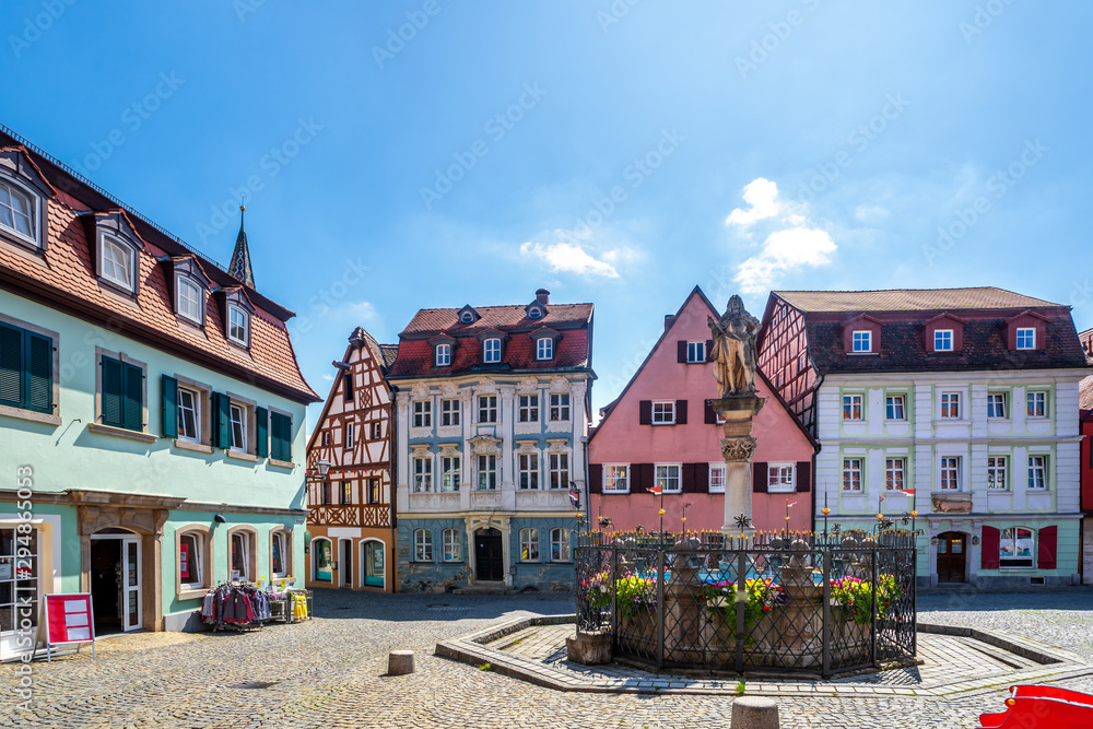 Altstadt von Bay Windsheim, Bayern, Deutschland 