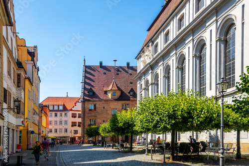Fototapeta Naklejka Na Ścianę i Meble -  Altstadt, Ansbach, Bayern, Deutschland