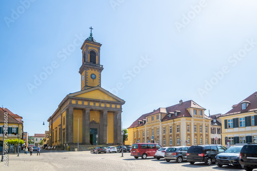 Sankt Ludwig Kirche, Ansbach, Bayern, Deutschland  © Sina Ettmer