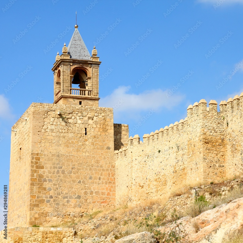Andalusia - castle of Antequera Andalusia - castle of Antequera