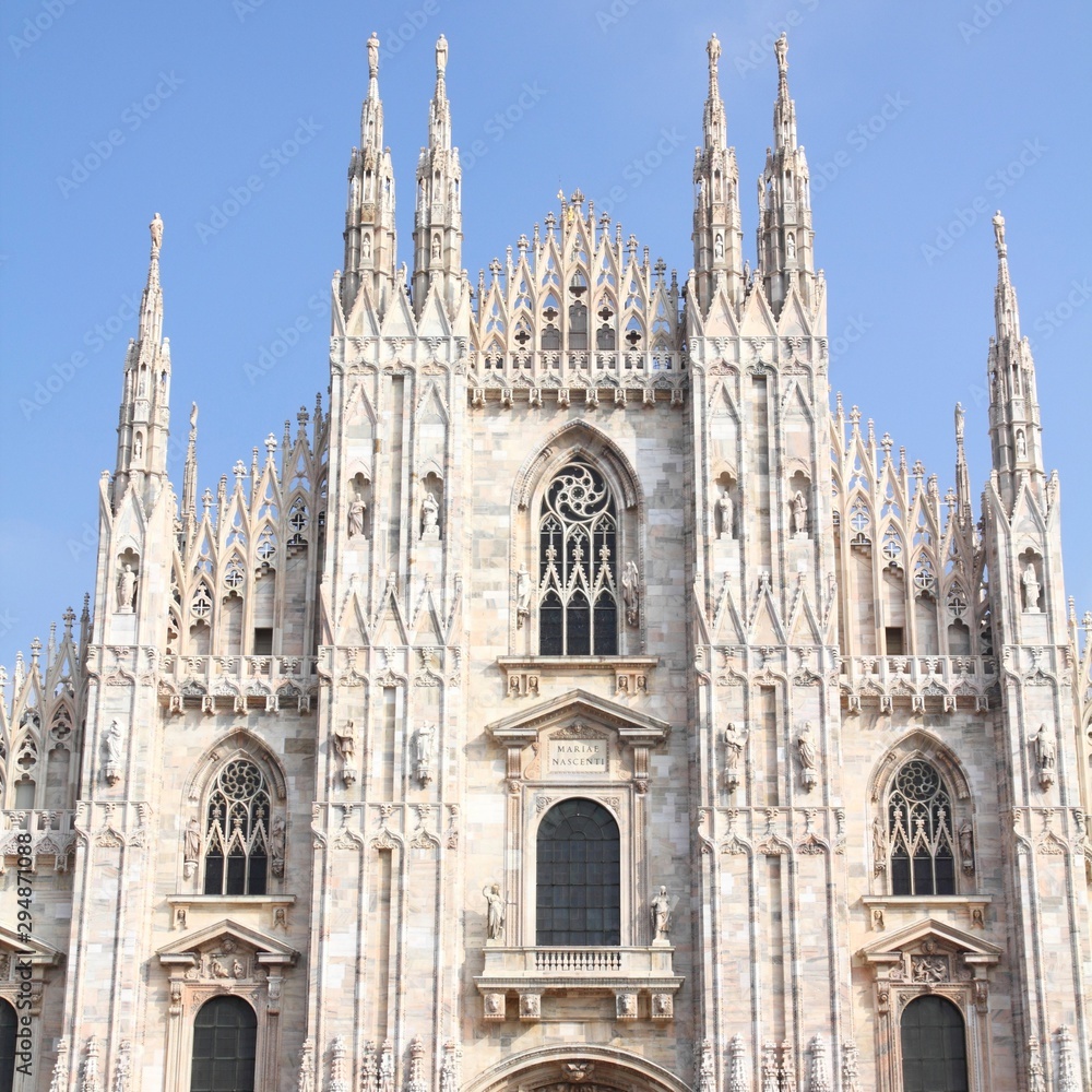 Milano Duomo. Italy landmark.