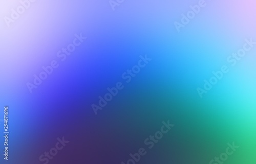 Attractive blue green lilac gradient blur background. Impressive defocus paint illustration. Fantastic template. Vibrant transition interactive pattern.