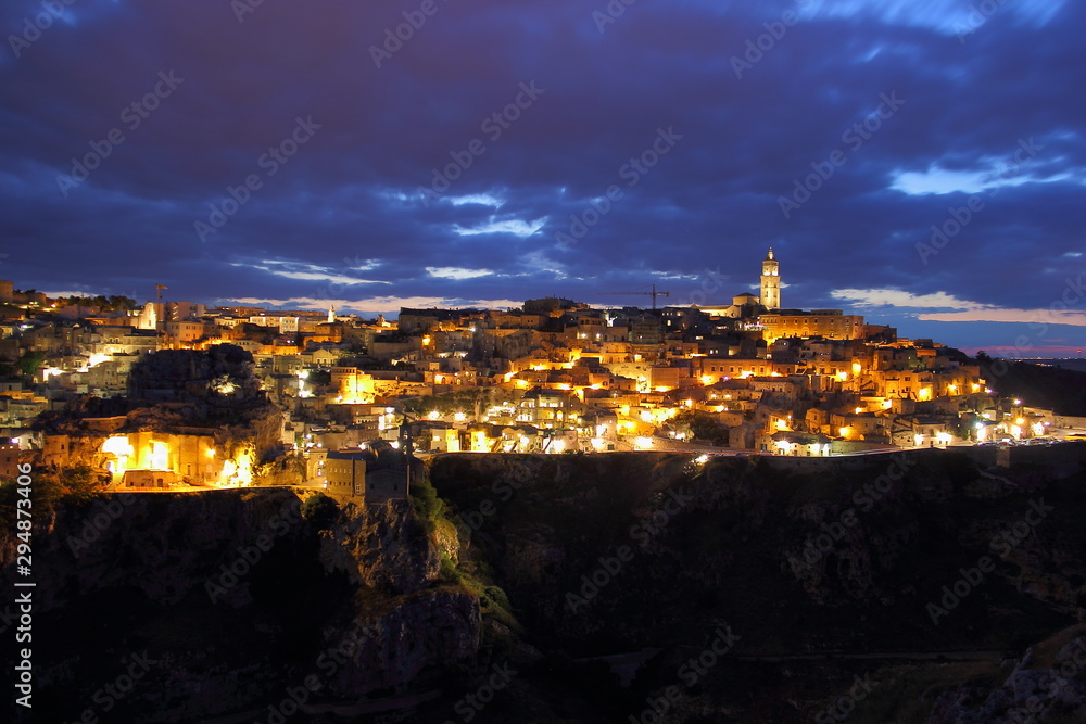 Ciudad de Matera, Italia. Patrimonio mundial de la Unesco