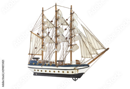 Sailing ship model.