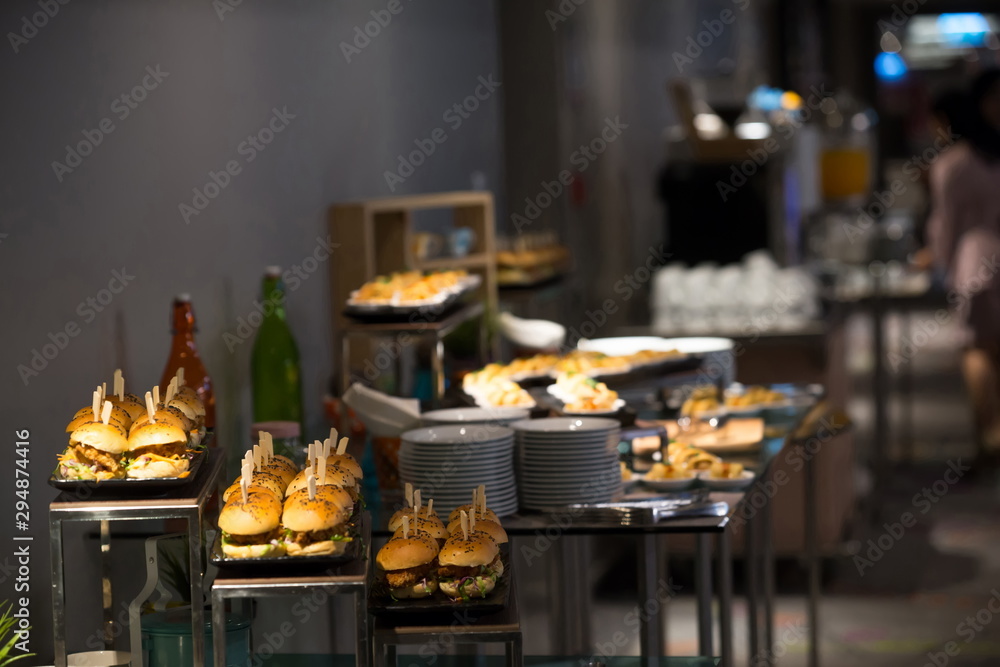 Breakfast buffet For the party or Conference in the hotel. Breakfast buffet For the party or Conference in the hotel.