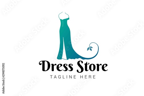 woman fashion logo template