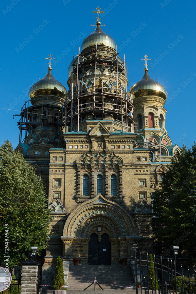 The Naval Cathedral Church of Saint Nicholas (under construction in 2018)