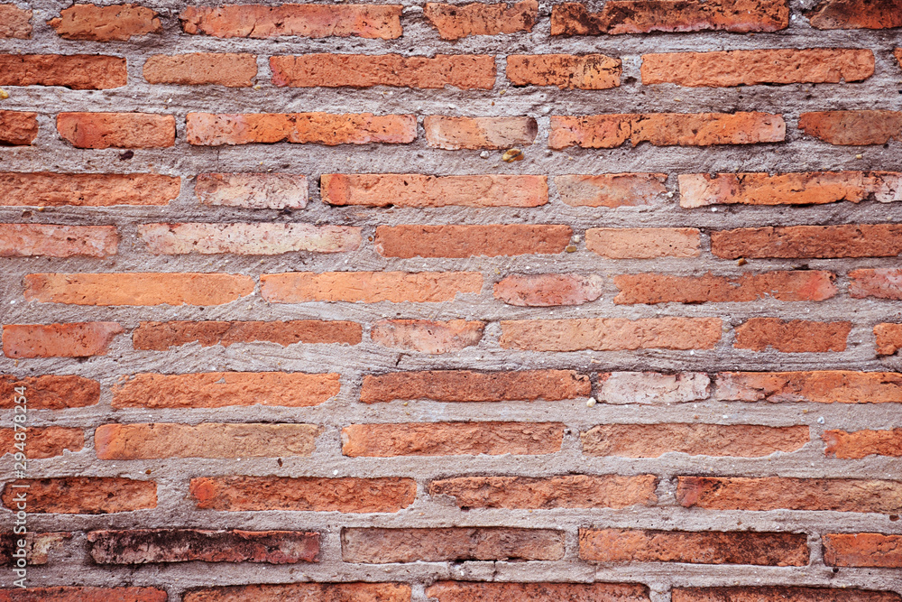 Fototapeta premium Old brick wall for background