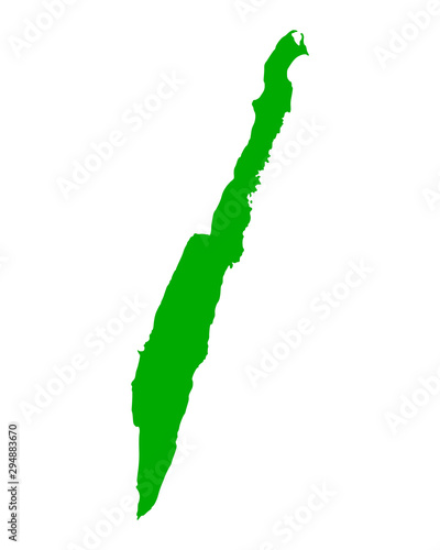 Karte von Öland