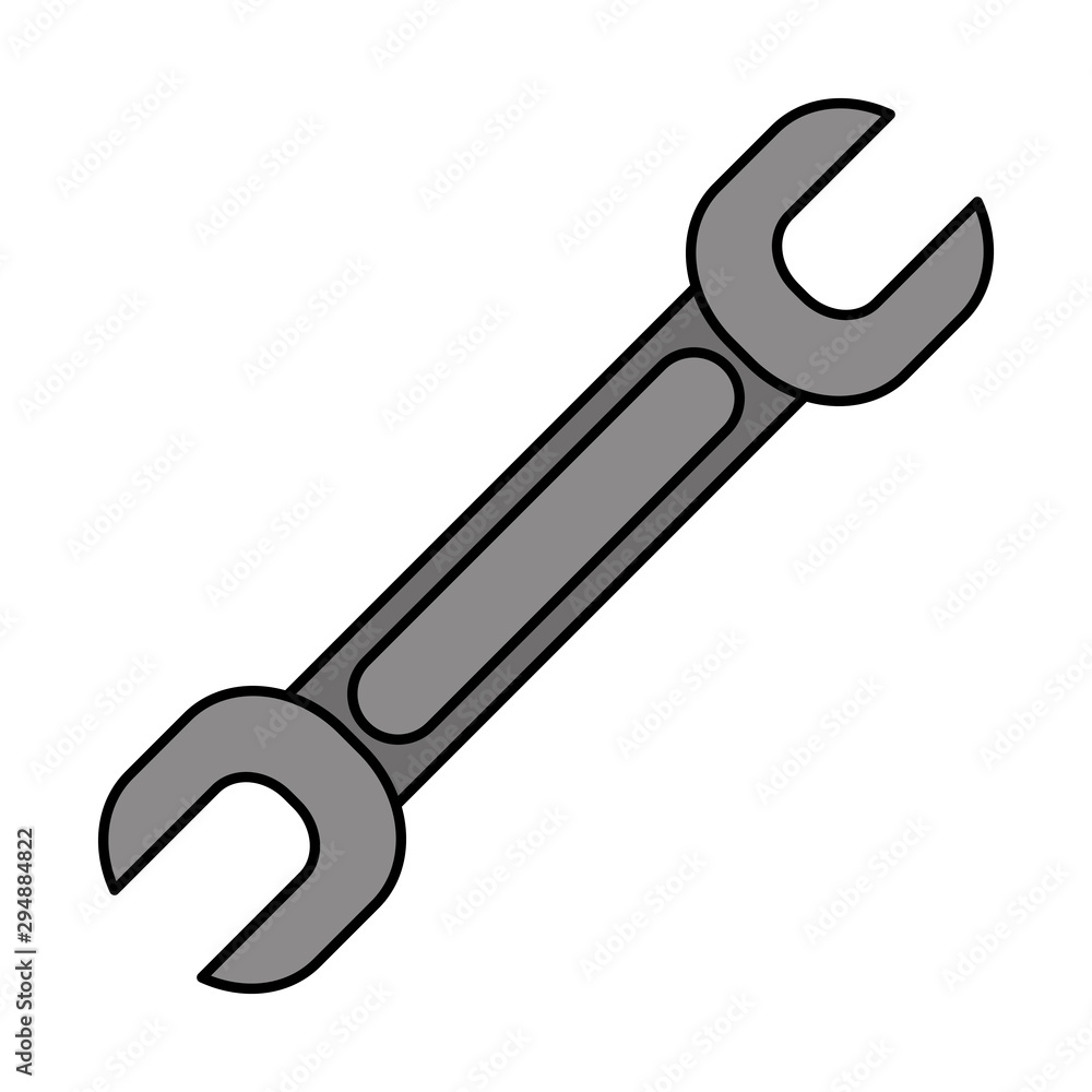 key wrench tool mechanic icon key wrench tool mechanic icon
