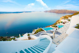 Beautiful Santorini by surise Greece