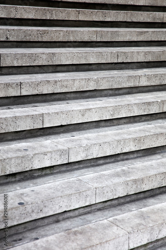 Abstract stone stairway