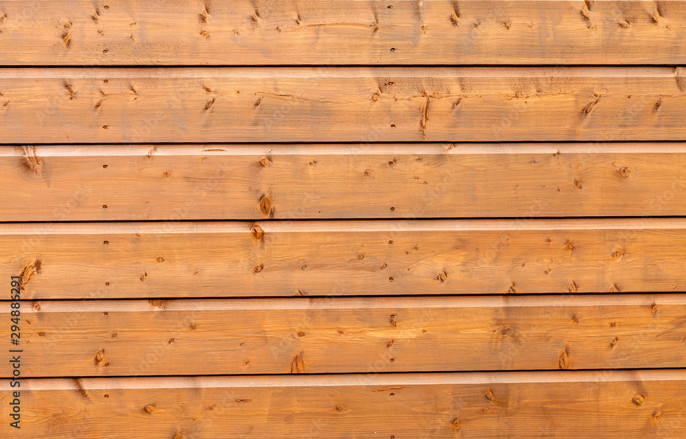 Horizontal wooden planking suitable for a background Horizontal wooden planking suitable for a background