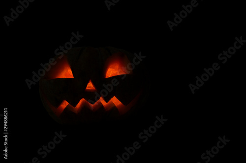pumpkin Halloween Festival Concept © pichit