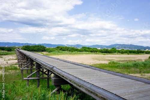 修復後の京都ながれ橋