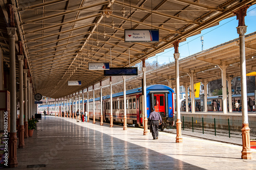 Sirkeci railway station, İstanbul, Turkey. photo